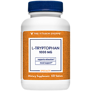 L-Tryptophan - Supports Mood & Relaxation - 1,000 MG (60 Tablets)