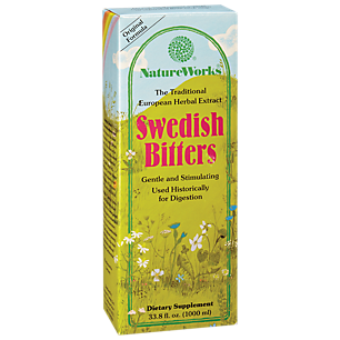 Swedish Bitters Liquid Herbal Extract for Digestion (33.8 Fluid Ounces)