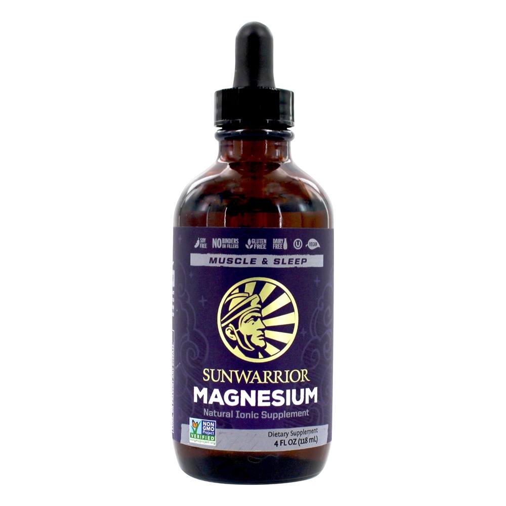 Sunwarrior - Magnesium Natural Ionic Liquid Supplement - 4 fl. oz.