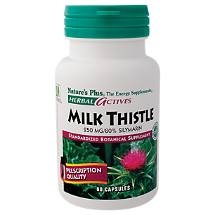 Milk Thistle - Standardized Botanical with 80% Silymarin - 250 MG (60 Capsules)