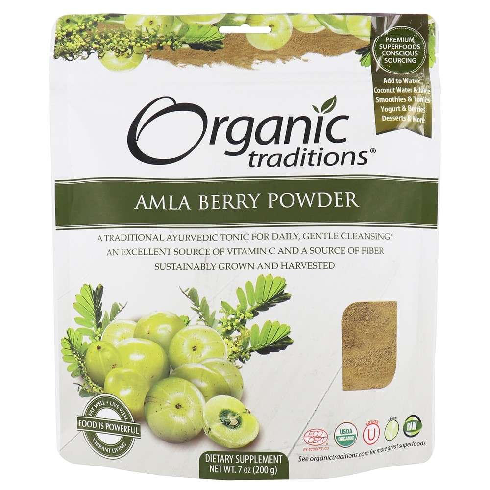 Organic Traditions - Amla Berry Powder - 7 oz.