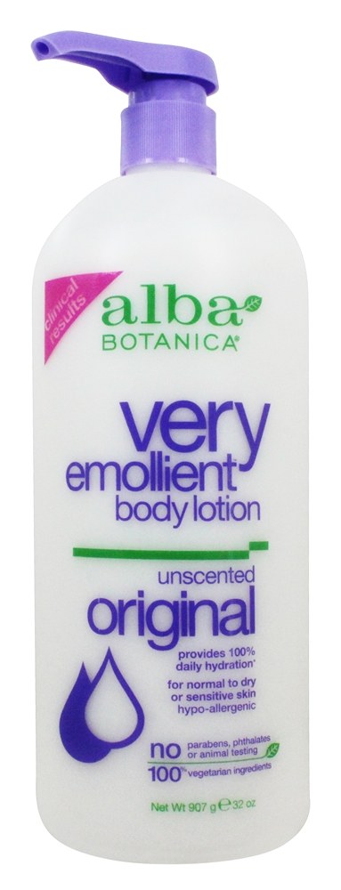Alba Botanica - Very Emollient Body Lotion Original Unscented - 32 fl. oz.
