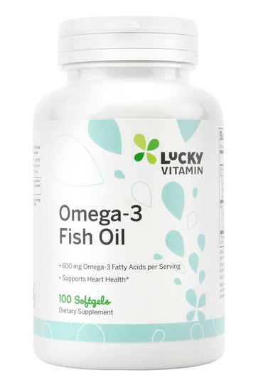 LuckyVitamin - Omega-3 Fish Oil 2000 mg. - 100 Softgels