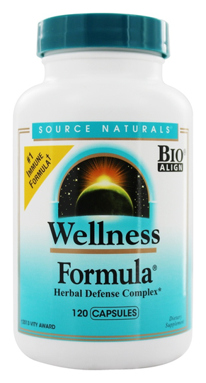 Source Naturals - Wellness Formula Capsules - 120 Capsules