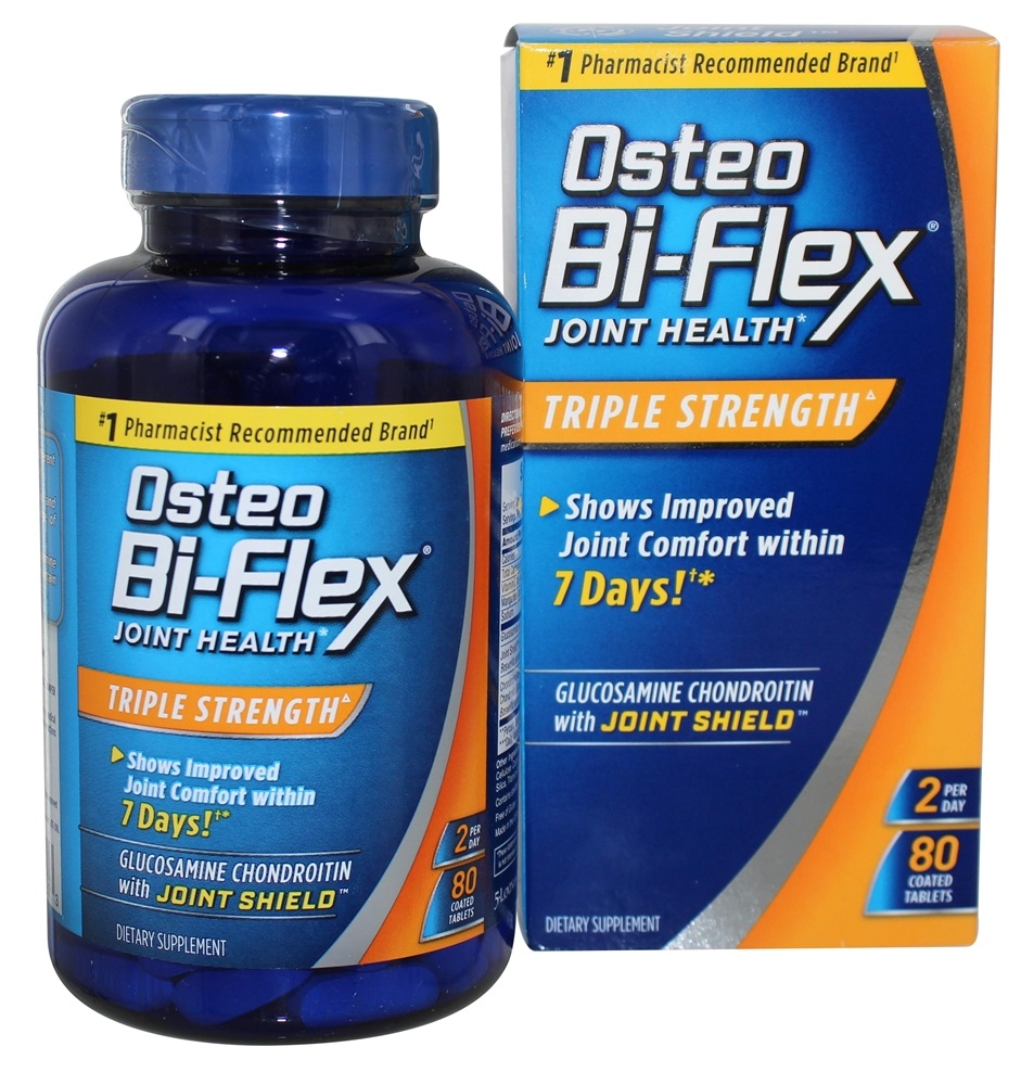 Osteo Bi-Flex - Triple Strength Joint Health Supplement - 80 Coated Tablet(s)
