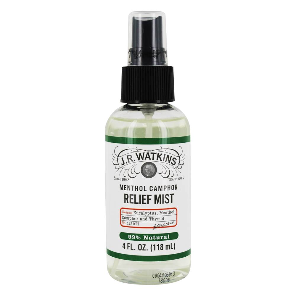 JR Watkins - Menthol Camphor Relief Mist - 4 fl. oz.