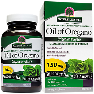 Oil of Oregano - Standardized Herbal Extract - 150 MG Per Serving (90 Softgels)