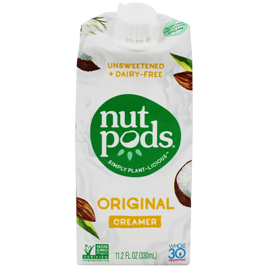 nutpods - Unsweetened Dairy-Free Creamer Original - 11.2 oz.