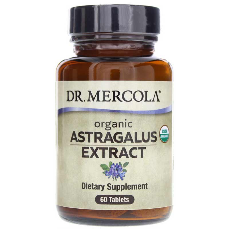 Dr. Mercola Organic Astragalus Extract 60 Tablets