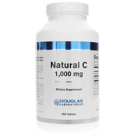 Douglas Laboratories Natural C 1000 Mg with Bioflavonoids 250 Tablets