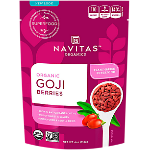 Organic Goji Berries - High in Antioxidants (4 Servings)