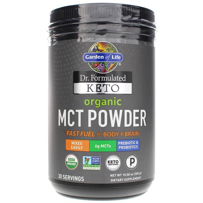 Garden of Life Dr. Formulated Keto Organic MCT Powder 10.58 Oz