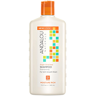 Argan Oil & Shea Shampoo for Soft, Smooth Sheen - Moisture Rich (11.5 Fluid Ounces)