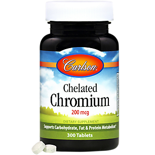 Chelated Chromium - 200 MCG (300 Tablets)