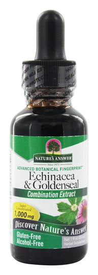 Nature's Answer - Echinacea & Golden Seal Alcohol Free - 1 fl. oz.