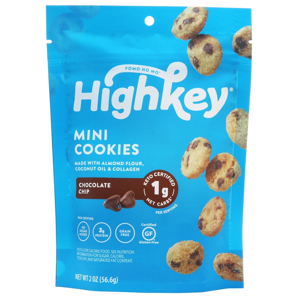 HighKey - Mini Cookies Chocolate Chip - 2 oz.