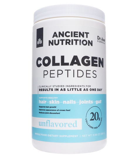 Ancient Nutrition - Collagen Peptides Powder Unflavored - 9.88 oz.