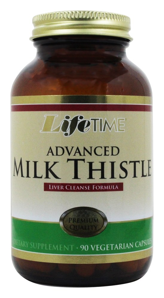 LifeTime Vitamins - Milk Thistle Formula Advanced Liver Cleanse - 90 Capsules