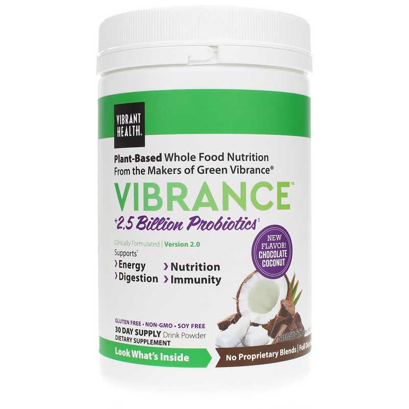 Vibrant Health Vibrance Chocolate Coconut 10.31 Oz
