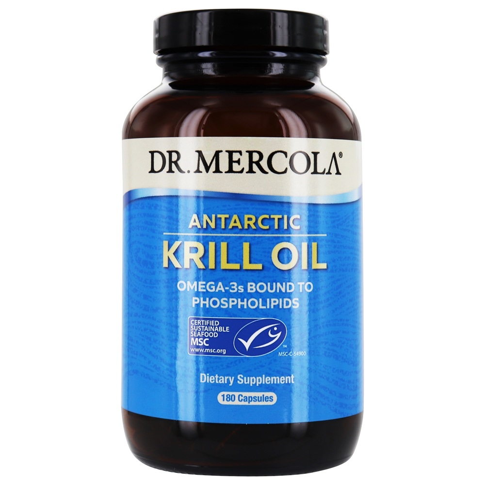 Dr. Mercola - Krill Oil - 180 Capsules