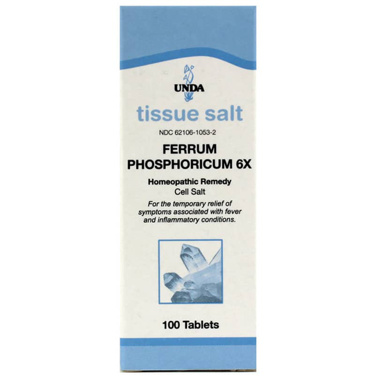 Unda Ferrum Phosphoricum 6X 100 Tablets