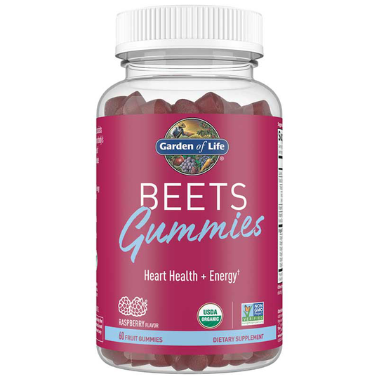Garden of Life Beets Gummies Raspberry 60 Gummies