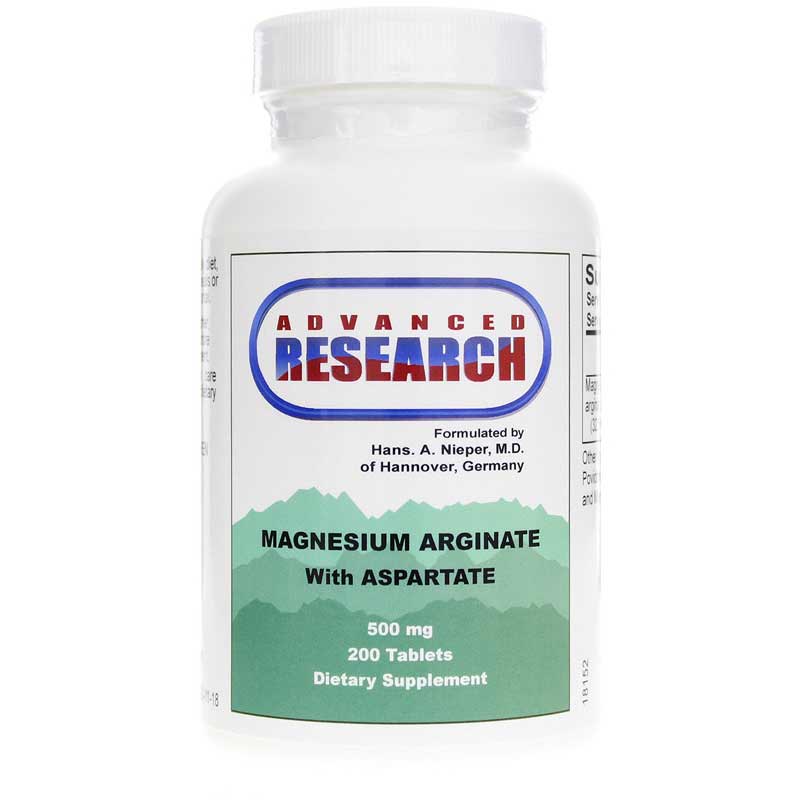 Advanced Research Magnesium Arginate with Aspartate 200 Tablets