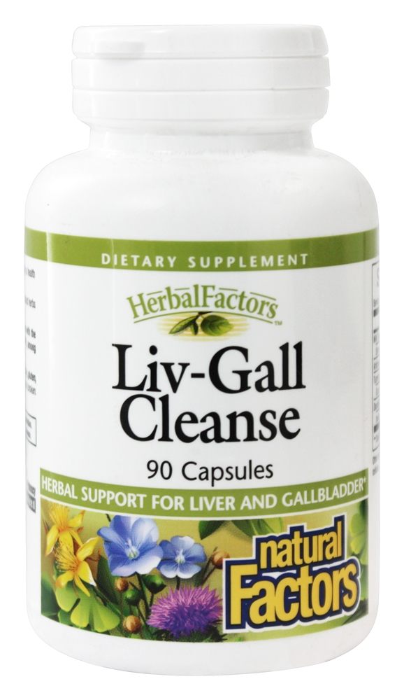 Natural Factors - Liv-Gall Cleanse Formula - 90 Capsules