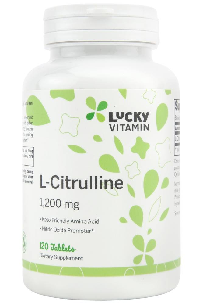 LuckyVitamin - L-Citrulline 1200 mg. - 120 Tablets