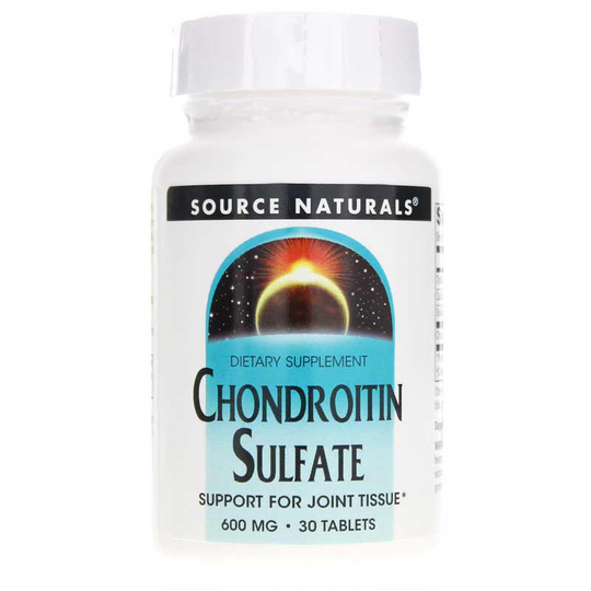 Source Naturals Chondroitin Sulfate 600 Mg 30 Tablets