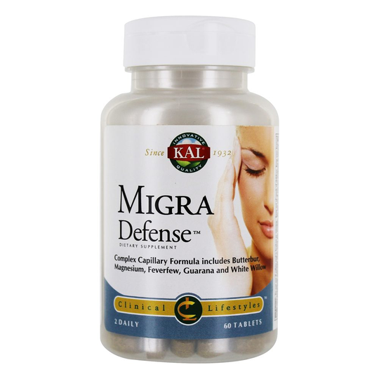 Kal - Clinical Lifestyles Migra Defense - 60 Tablets