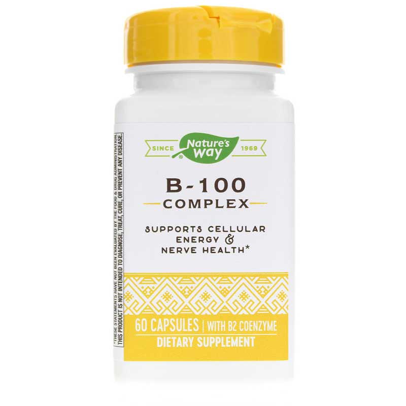 Natures Way B-100 Complex 60 Capsules