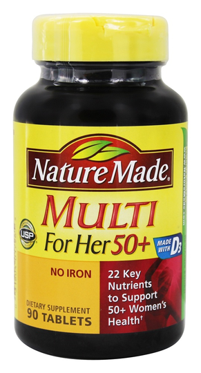 Nature Made - Multi for Her 50 - 90 Tablets