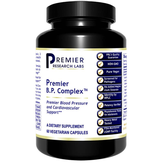 Premier Research Labs B.p. Complex Blood Pressure and Circulation Support 60 Veg Capsules