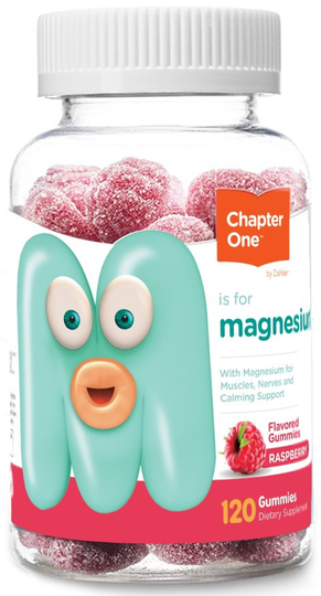 Zahler - Chapter One Magnesium Gummies Raspberry - 120 Gummies