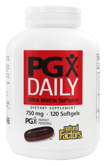 Natural Factors - PGX Daily Ultra Matrix 750 mg. - 120 Softgels