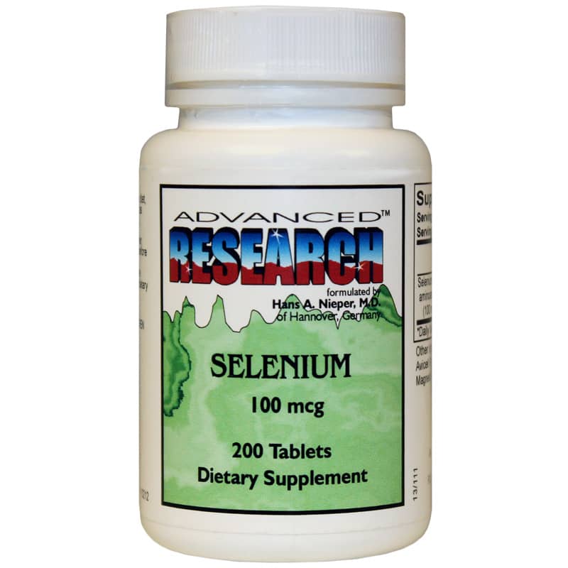 Advanced Research Selenium 100 Mcg 200 Tablets