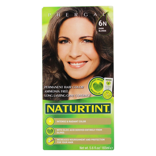 Naturtint - Permanent Hair Color 6N Dark Blonde - 5.6 fl. oz.