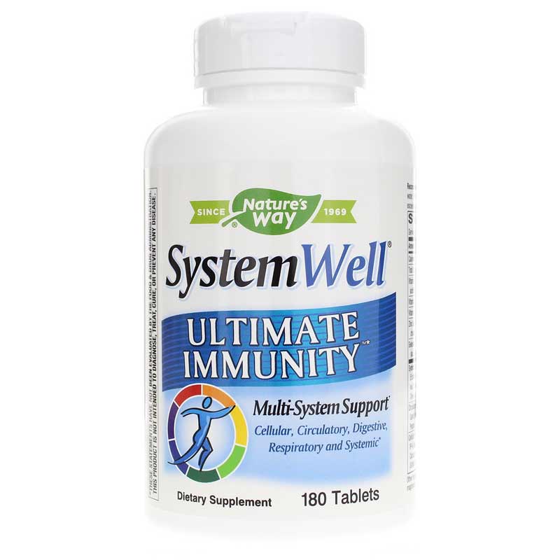Natures Way SystemWell Ultimate Immunity 180 Tablets