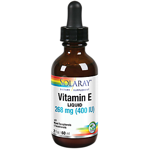 Liquid Vitamin E - Natural Source Vegetarian Antioxidant - 400 IU (4 Fluid Ounces)