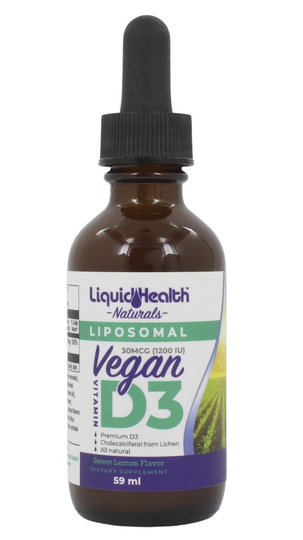 Liquid Health - Vitamin D3 Drops 1000 IU - 2.03 fl. oz.