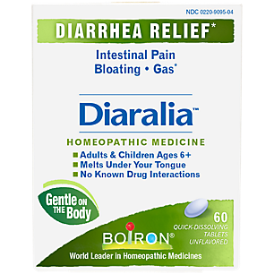Homeopathic Diaralia - Diarrhea Relief, Intestinal Pain, Bloating & Gas (60 Tablets)