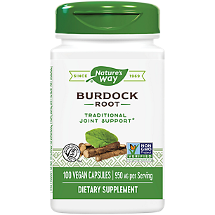 Burdock Root - Traditional Joint Support - 950 MG (100 Vegan Capsules)