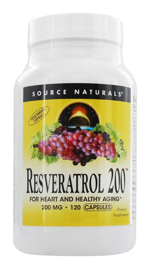 Source Naturals - Resveratrol 200 mg. - 120 Capsules