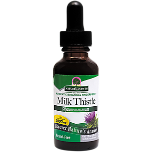 Milk Thistle - Super Concentrated & Alcohol Free - 2,000 MG Per Serving (1 fl oz)