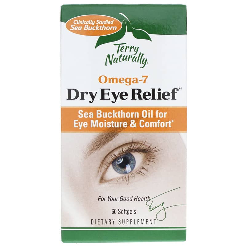 Terry Naturally Omega7 Dry Eye Relief 60 Softgels