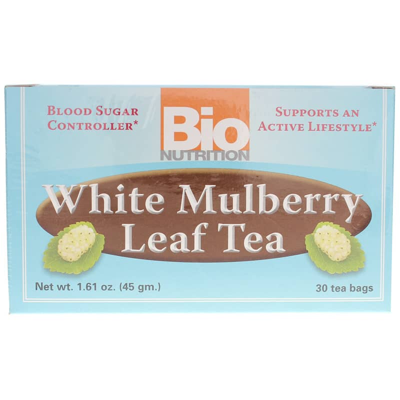 Bio Nutrition White Mulberry Leaf Tea 30 Tea Bags