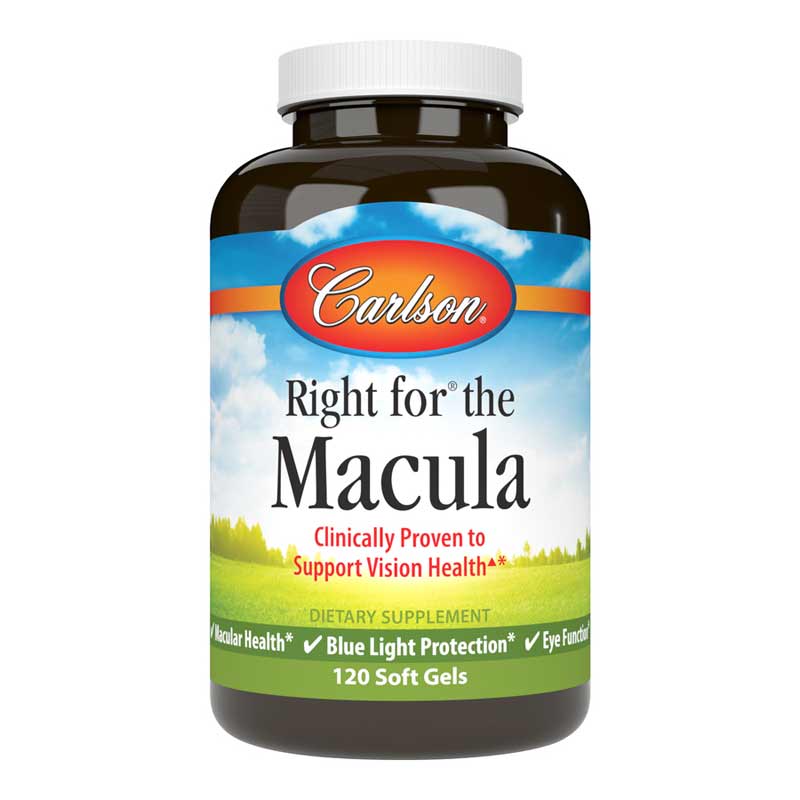 Carlson Labs Right for the Macula 120 Softgels