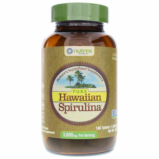 Nutrex Hawaii Pure Hawaiian Spirulina 180 Tablets