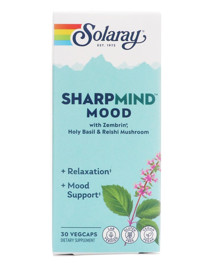 Solaray - SharpMind Mood - 30 Vegetable Capsule(s)